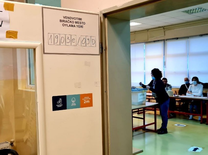 Komunat me shumicë serbe me daljen më të madhe në votime