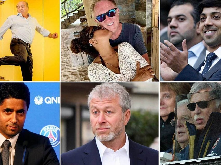 Dhjetë presidentët më të pasur të futbollit