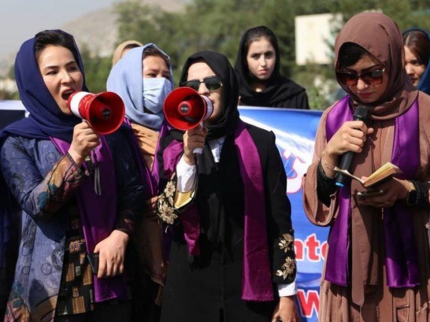 Talibanët shpërbëjnë protestën për të drejtat e grave në Kabul