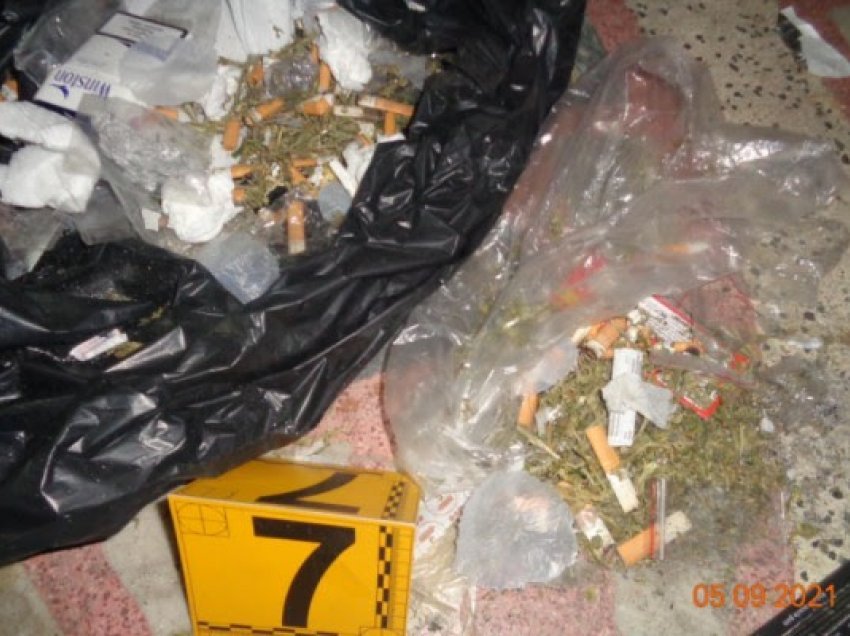​Arrestohen tre persona, konfiskohen mbi 850 gramë drogë të llojit marihuanë