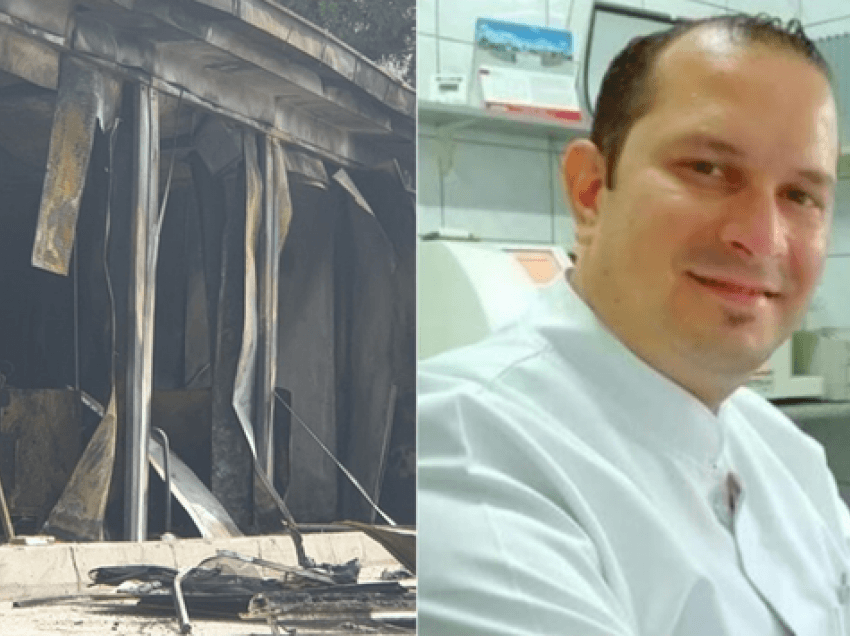 “COVID-in e munde po zjarri ta mori jetën”/ Ky është mjeku që nuk i shpëtoi flakëve në spitalin e Tetovës
