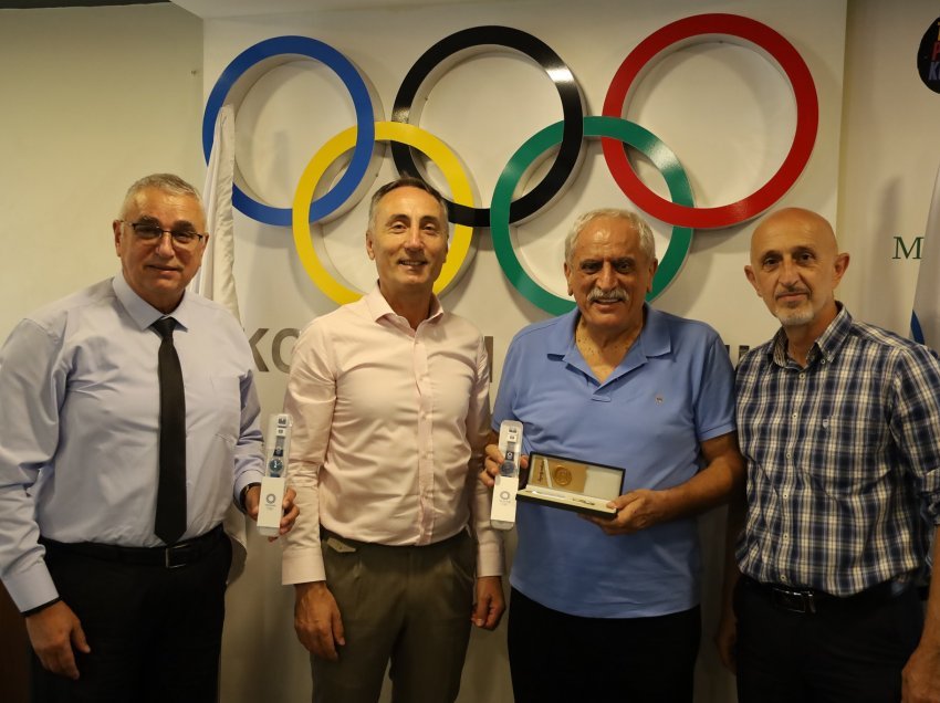 Stojanovski takohet me drejtuesit e Komitetit Olimpik të Kosovës
