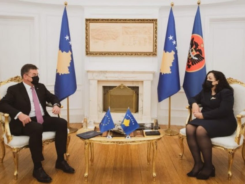 Osmani takon Lajçak: Dialogu të përmbyllet me njohje reciproke Kosovë-Serbi