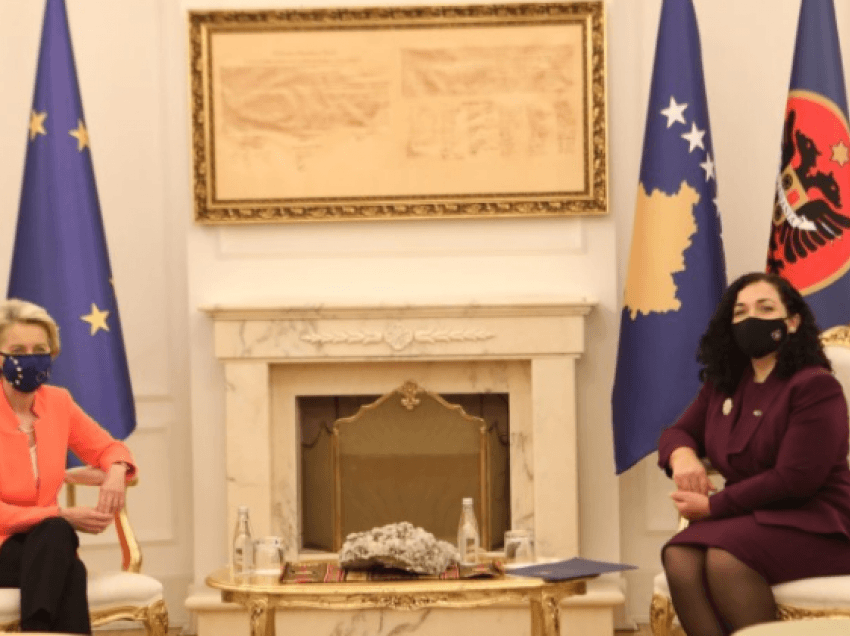 Osmani i kërkon publikisht presidentes të KE-së, këtë gjë për Serbinë