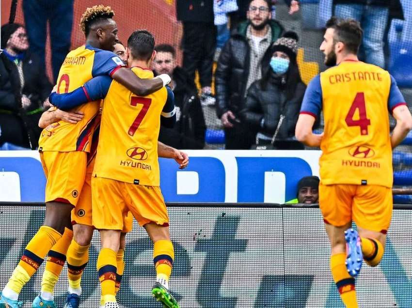 Roma fiton sfidën në Genoa