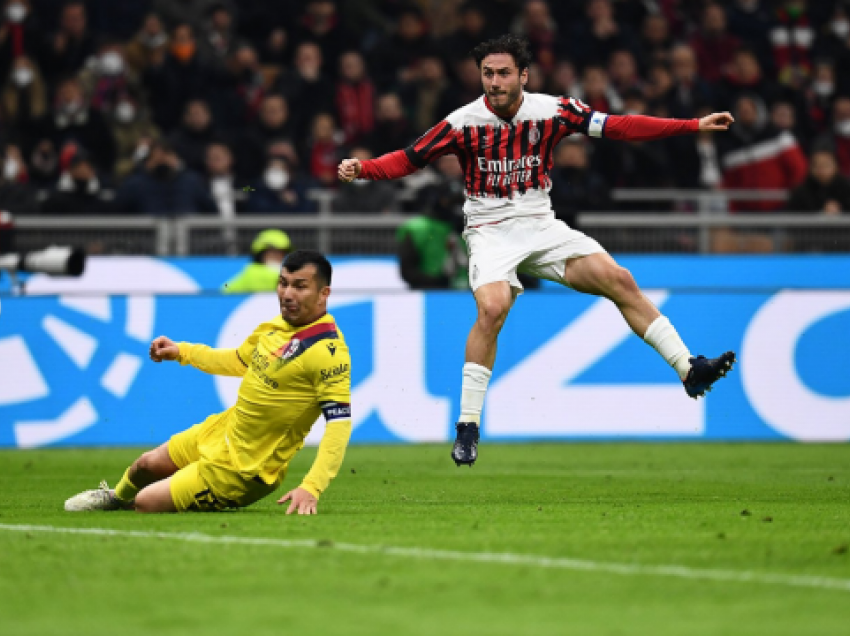 Milani ndalet me barazim nga Bologna