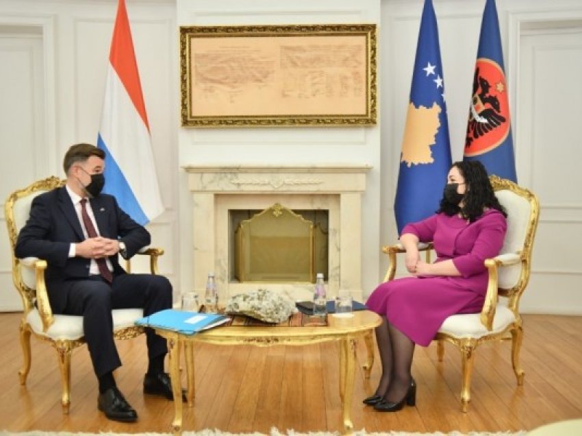 ​Osmani takoi ministrin për Bashkëpunim Zhvillimor dhe Çështje Humanitare të Luksemburgut