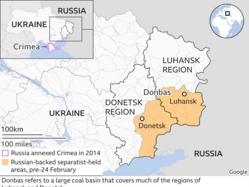 Britania e Madhe publikon lëvizjet e fundit të rusëve: Vazhdojnë rifokusimin e ofensivës në Donbas