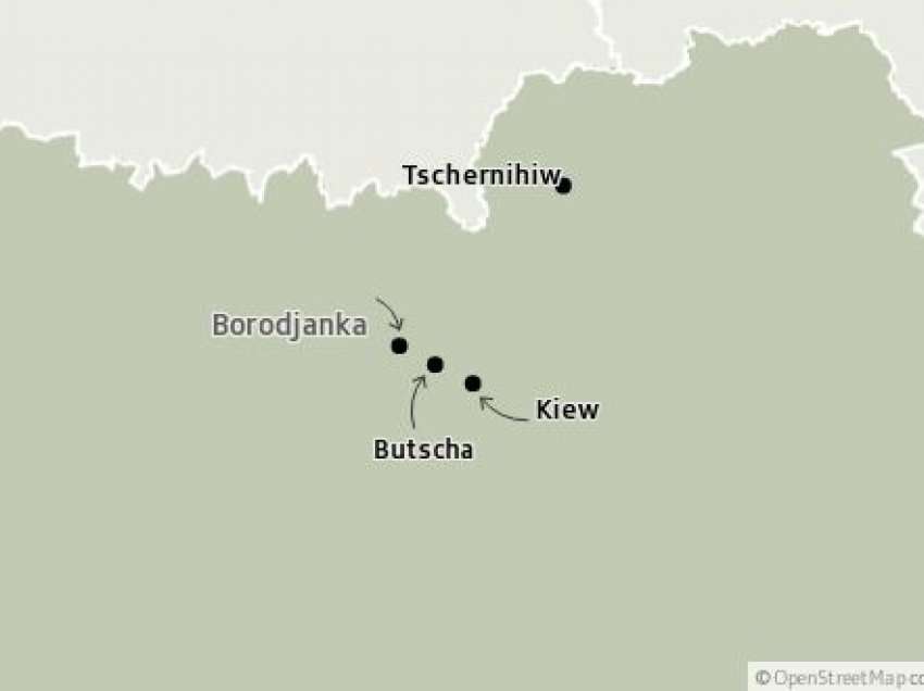 Ukrainë: Shkatërrim i madh në Borodyanka