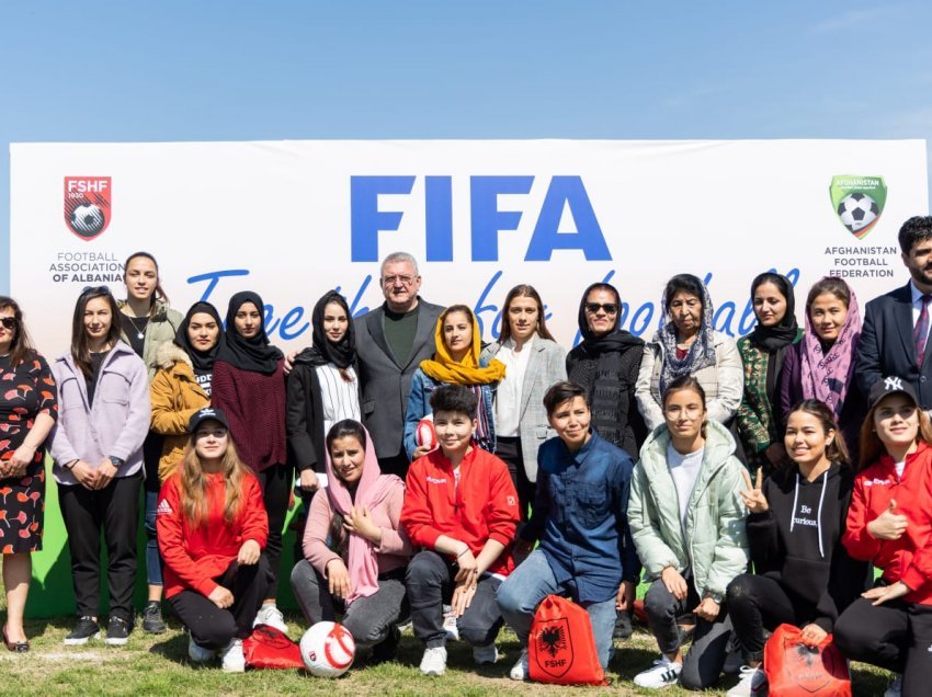 FSHF mbështet Kombëtaren e futbollit të vajzave të Afganistanit
