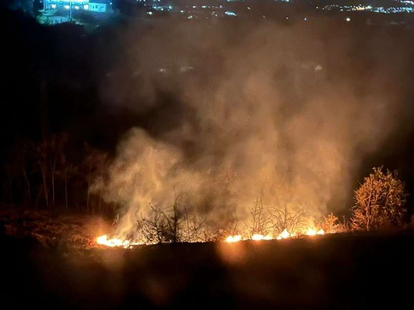 Persona të pandërgjegjshëm i vunë zjarrin maleve të fshatit Budakovë 