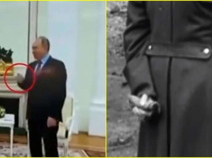 Mediumi britanik sjell pamje që tregojnë se si edhe Hitlerit i dridhej dora, sikurse tani Putinit