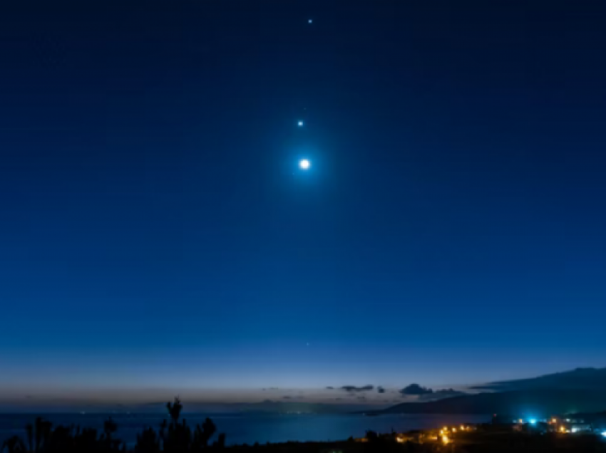 Venera dhe Jupiteri do të duken sikur ‘u përplasen’ në qiellin e natës këtë javë