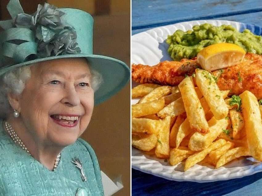 ​Kur Elizabeth II hante vetëm peshk dhe patate