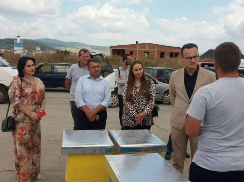 ​Komuna e Gjilanit shpërndau 300 shtëpiza të bletëve për 54 bletarë