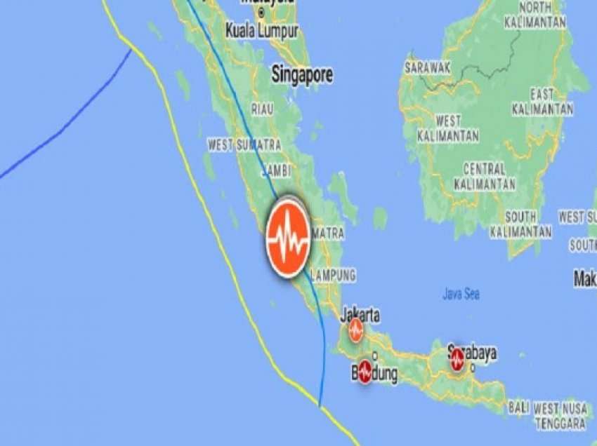 ​Tërmet i fuqishëm godet ishullin indonezian të Sumatrës