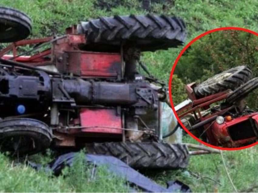 Vdes tragjikisht një 47-vjeçar në Gjilan, rrokulliset me traktor