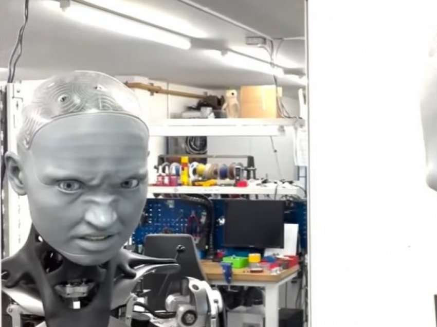 Roboti Ameca vjen me përmirësime në mimikat e fytyrës