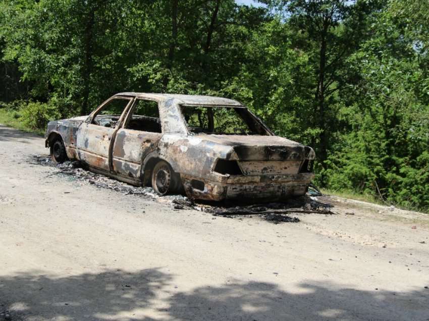 Makina e djegur pranë Rinasit, reagon policia: I vështirë identifikimi i…