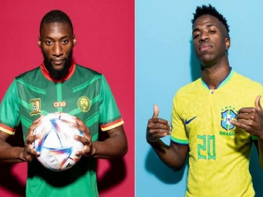 ​Kameruni synon ta befasojë Brazilin