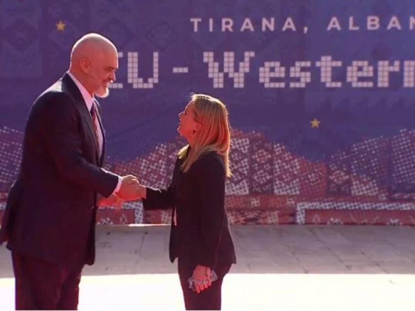 Samiti i BE/ Meloni në Tiranë: Kemi përgjegjësi të madhe kundrejt vendeve të Ballkanit