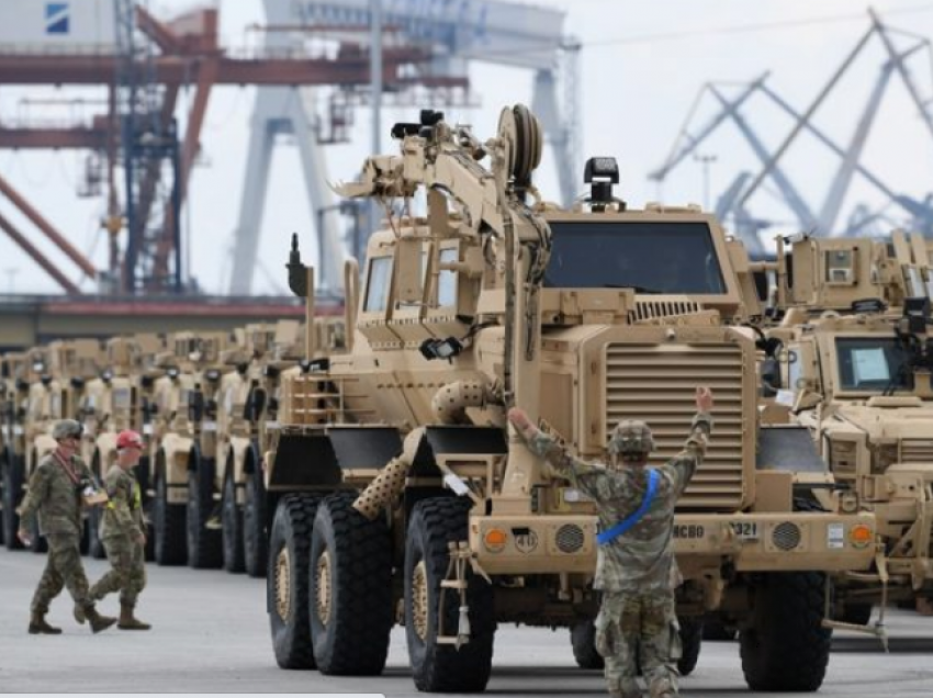 Mbërrijnë në Poloni përforcimet e para ushtarake amerikane