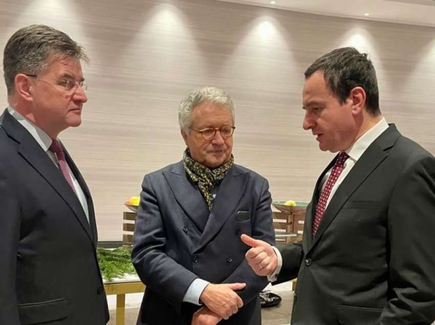 Kurti takohet me Lajçak në Vjenë, thotë se mirëpritet aplikimi i Kosovës në BE