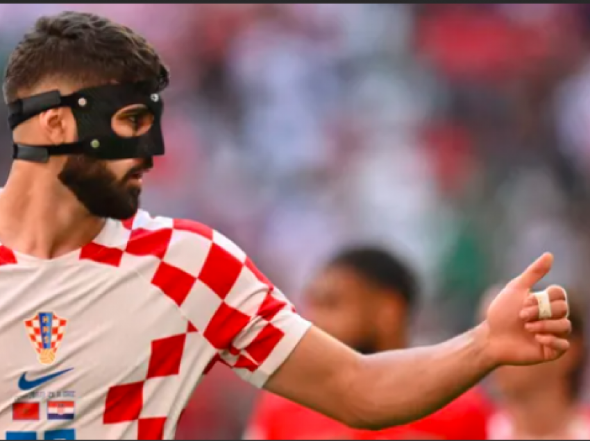 Pse Gvardiol i Kroacisë barti maskë gjatë Botërorit?