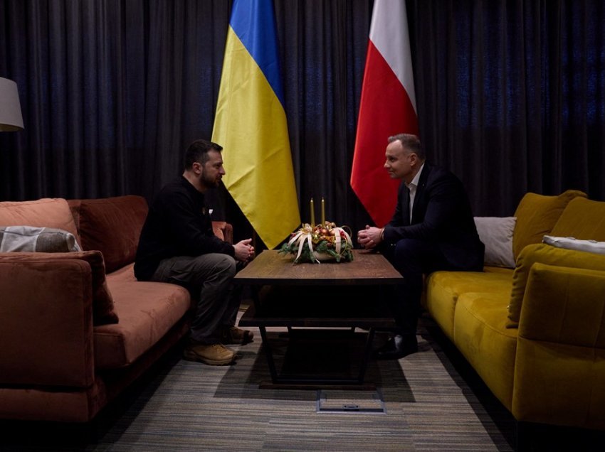Zelensky takon presidentin polak gjatë kthimit nga Amerika 