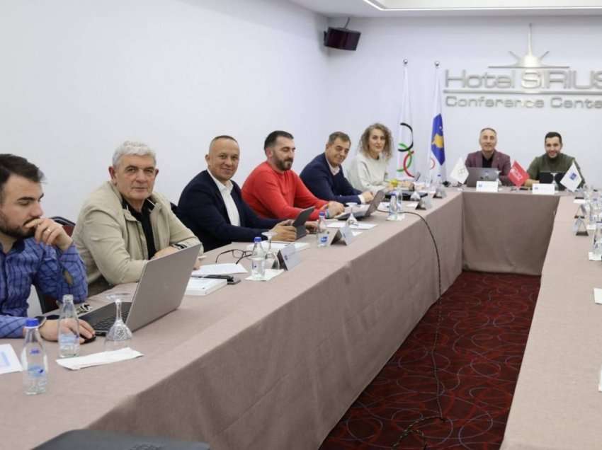 Vendimet e mbledhjes së Komitetit Olimpik të Kosovës