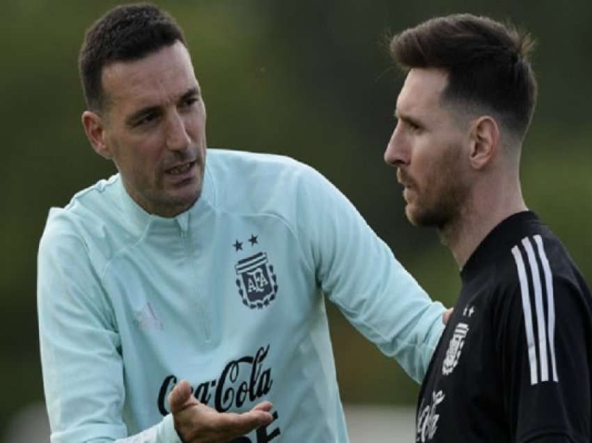Nuk e ftoi Messin për ndeshjet e Argjentinës, flet trajneri Scaloni