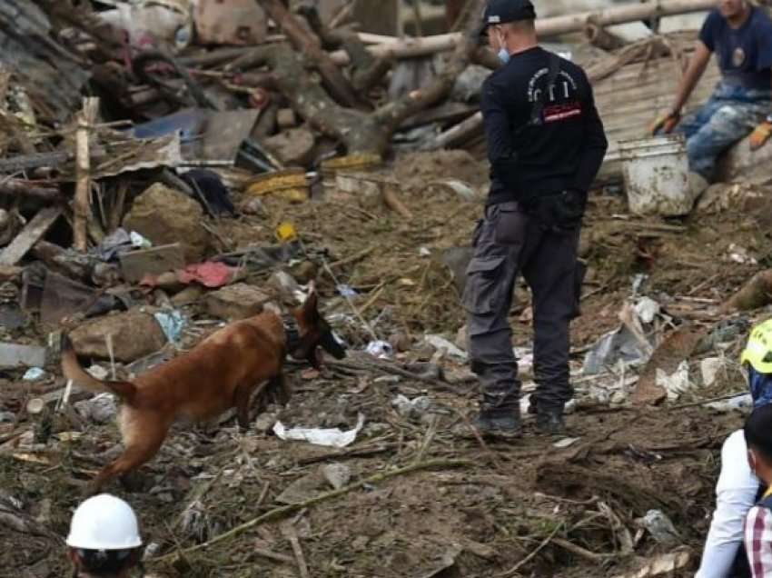Të paktën 14 të vdekur nga rrëshqitja e dheut në Kolumbi