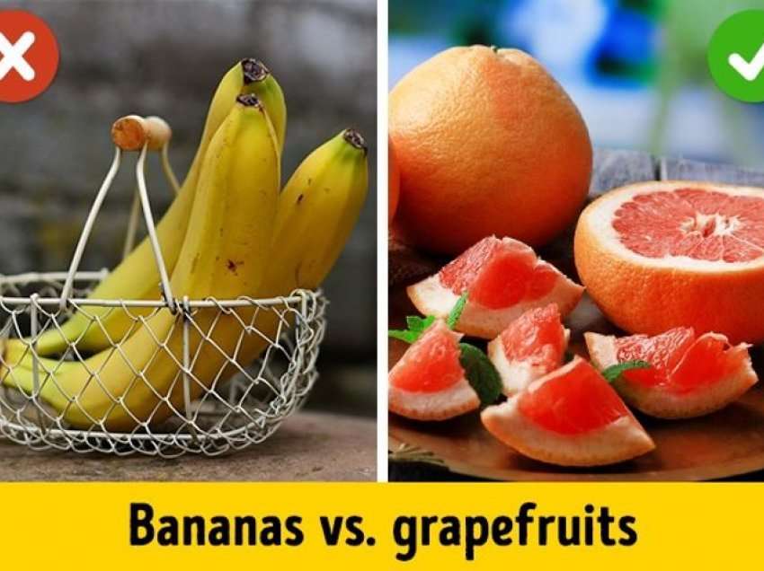 Frutat që duhet të shmangni nëse jeni në dietë, kanë sheqer pothuajse sa çokollata