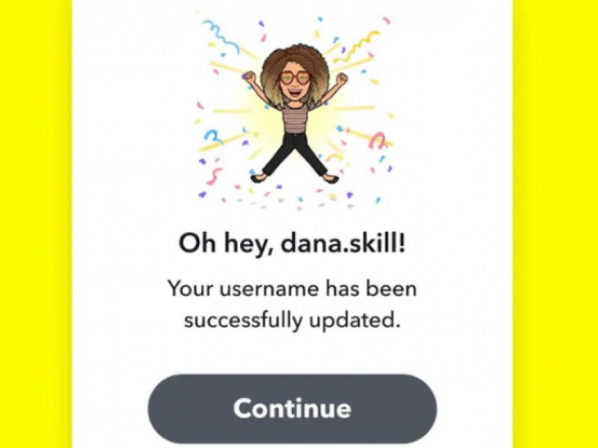 Snapchat do t’ju lejojë së shpejti të ndryshoni emrin tuaj të llogarisë
