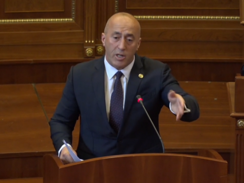 Haradinaj në Kuvend përsëriti mesazhin e vitit 2005 për “komandantët e Bllacës”: Ashtu ju qoftë të gjithëve!