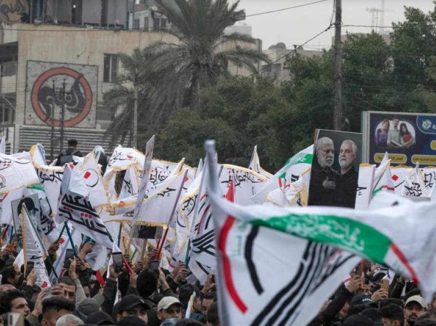 Me protesta në Bagdad shënohet përvjetori i vrasjes së Soleimanit
