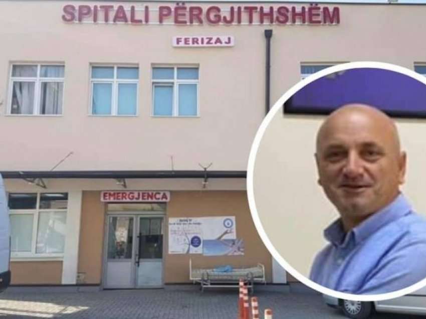 Arrestohet Drejtori i Spitalit të Ferizajt/ Dyshohet se keqpërdori pozitën zyrtare 