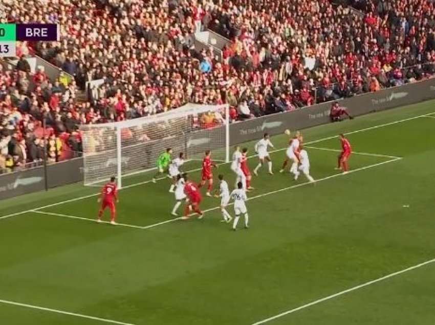 Liverpool-Brentford, bie goli!