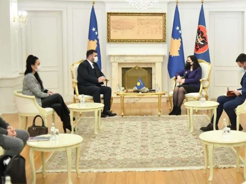 Osmani priti në takim një delegacion të Këshillit Kombëtar Shqiptar për Kosovën Lindore