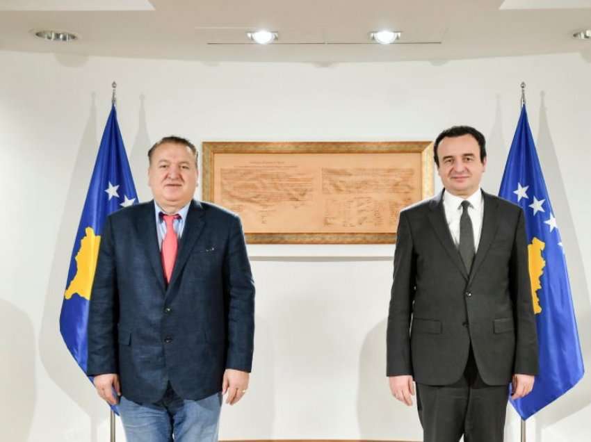 Kurti takoi Presidentin e Federatës Panshqiptare VATRA, Ilmi Berisha