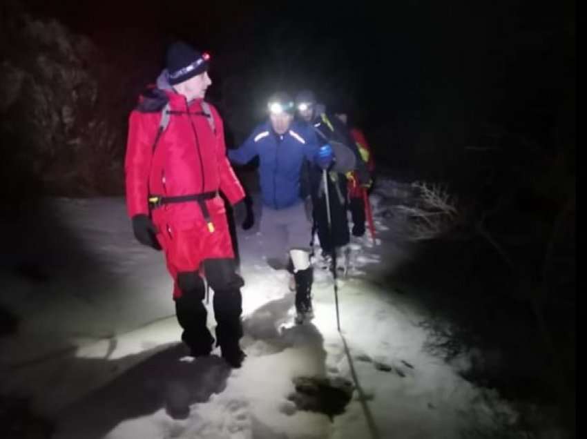 SPB Tetovë jep detaje për shpëtimin e dy alpinistëve në Malin Sharr