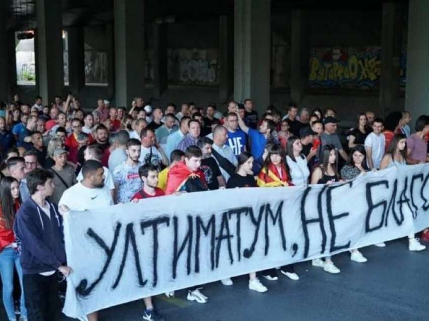 Opozita maqedonase nesër i fillon protestat në mesditë, në kohën kur kryetarja e KE-së, Ursula Von Der Layen do të mbaj fjalim