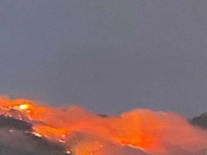 Ndërhynë dy avionë për shuarjen e flakëve, vijojnë zjarret në malin e Çikës