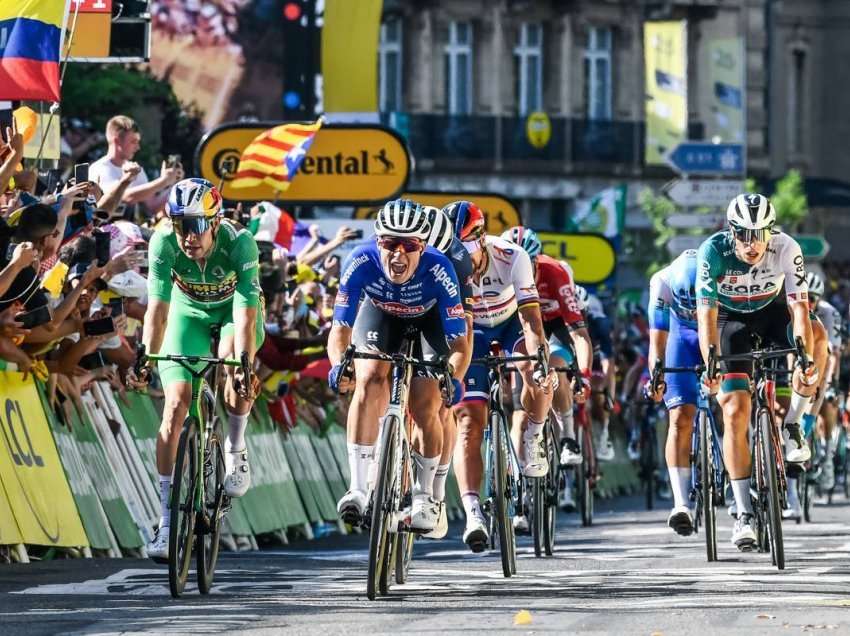 Garë dramatike, Jasper Philipsen fiton në etapën e 15-të të “Tour de France”
