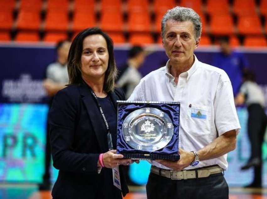 Federata e Basketbollit e San Marinos me mirënjohje për FBK-në