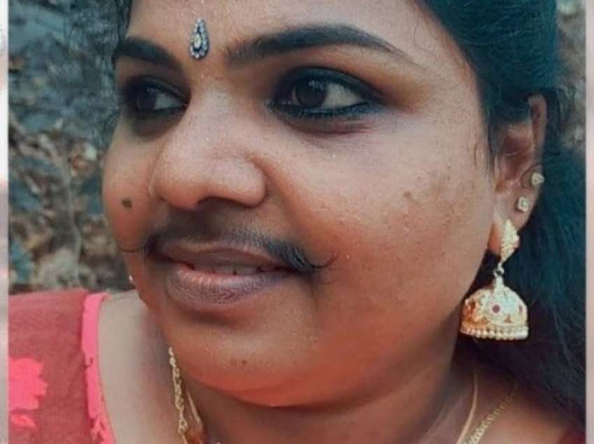 Gruaja indiane që pëlqen mustaqet: S’jetoj dot pa to