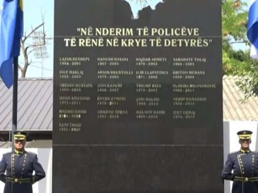 ​Sot shënohet Dita memoriale e policëve të rënë në detyrë