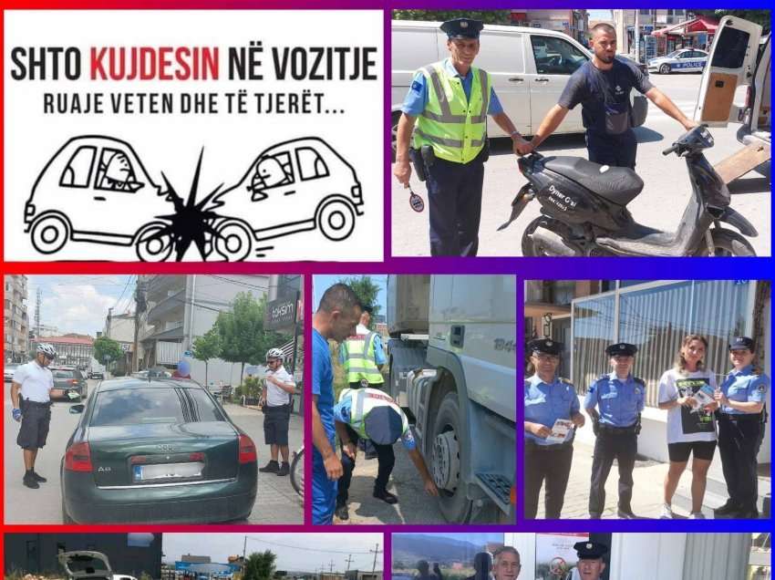 Aktivitete javore në komunikacionit rrugor, Drejtoria Rajonale e Policisë në Gjilan