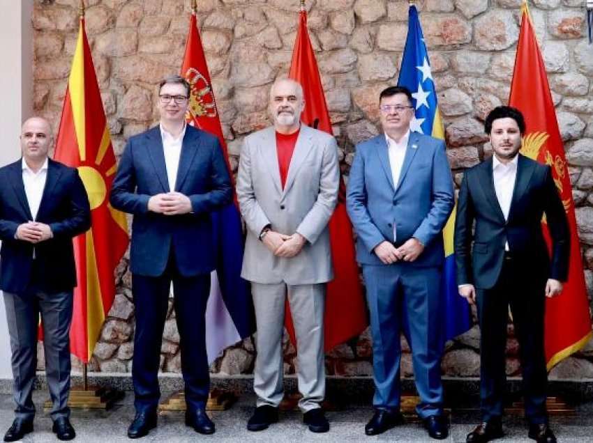 Agjenda e mbajtjes së “Ballkanit të Hapur” – Rama, Kovaçevski dhe Vuçiq marrin mirënjohje për lidership rajonal