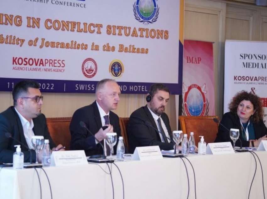 ​Rritja e besueshmërisë së gazetarisë në Ballkan, temë e konferencës Paqja, Siguria e Zhvillimi në Ballkanin Perëndimor